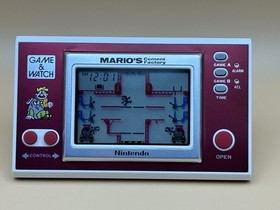 Nintendo Game & Watch MARIO'S CEMENT FACTORY ML-02 1983 New Old Stock