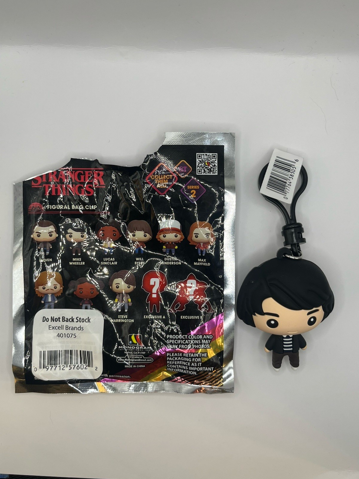 Stranger Things Bag Clip Mike Wheeler