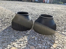 Used 4 Days - ERS Centaur Double Thick Bottom Italian Bell Boots Black Large