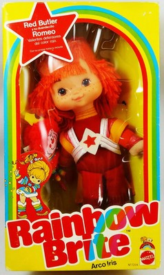 Rainbow Brite - Mattel - Puppe 23cm - Red Butler / Romeo (Box Spanien ''Arco I