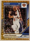 Jalen Brunson 2024-25 Panini Donruss 01/10 Gold Mojo New York Knicks #128.