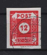 SBZ, EAST_SAXONY: MiNr. 46 A b I, STAMPED, FULL CENTERPIECE