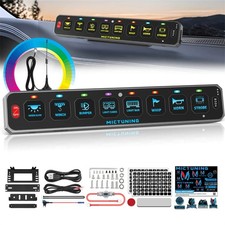 Wireless 208FT Slim RGB Switch Panel - LED Momentary Pulsed Flash Switch Circuit