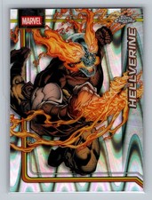 2026 Topps Chrome Marvel Hellverine RayWave Refractor #125 Trading Card