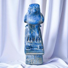 Rare Ancient Egyptian God of Horus Pharaonic Antique Rare Statue Antiques BC