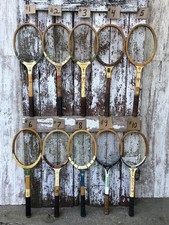 Wood Tennis Racket Bulk Lot Wilson Spalding Chris Evert Women Tennis Pro 2