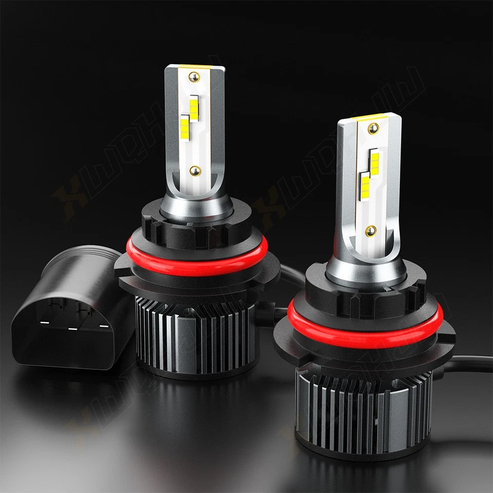 Faro LED bombillas altas/bajas para Dodge Grand Caravan 1996-2007 9007 HB5 Foto 4 de 4