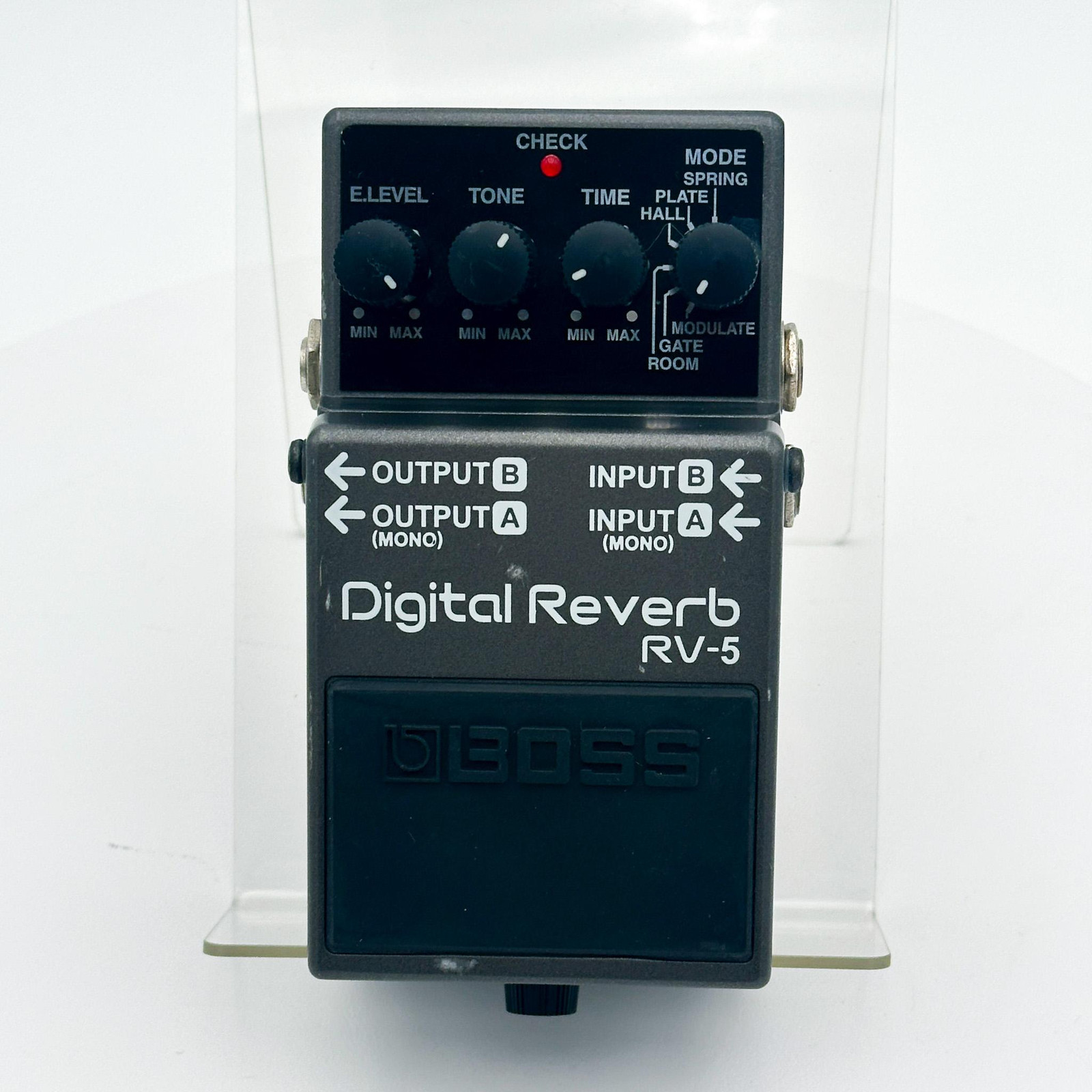 Boss RV-5 Digital Reverb Guitar Effect Pedal Good Condition