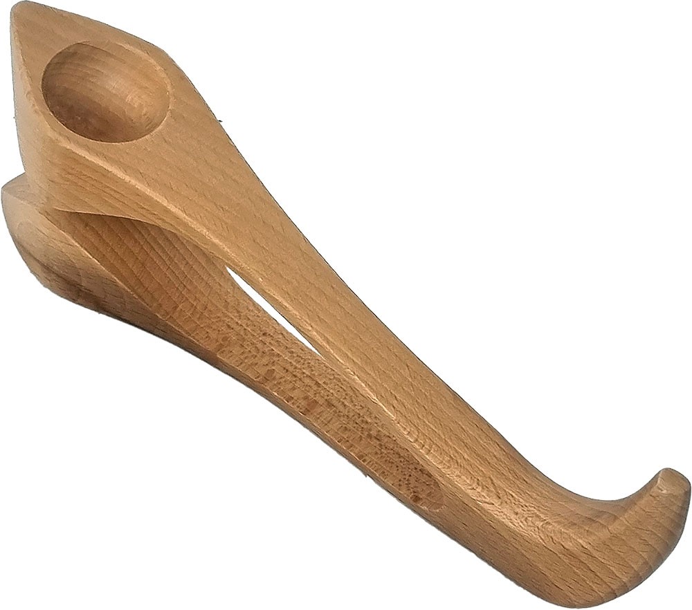 Atlas AP-H104-S WOODEN SPOONS, Swan neck, at Hobgoblin Music