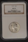 1939  NGC CERTIFIED  MS 65  WASHINGTON QUARTER