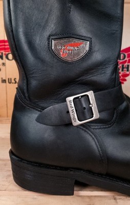 Red Wing 968 Engineer Boots Size 11 Wide (Soft Toe) (USA) | eBay