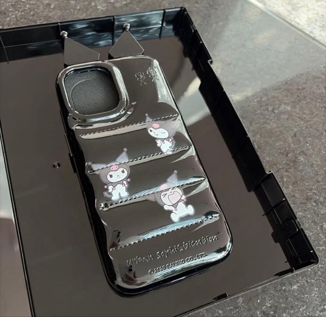 Urban Sophistication Sanrio The Puffer Case - Crying Kuromi