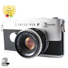 Olympus PEN-FT 35mm Half Frame Film Camera 38mm f1.8 Lens NEAR MINT- Japan