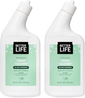 Toilet Bowl Cleaner, Plant-Based, Stain & Odor Remover, Tea Tree & Peppermint Sc