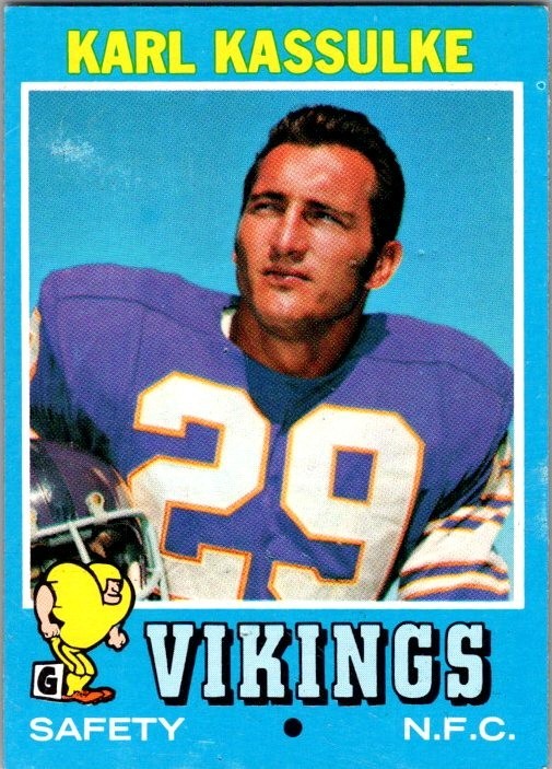 1971 Topps - Karl Kassulke #46 - Minnesota Vikings