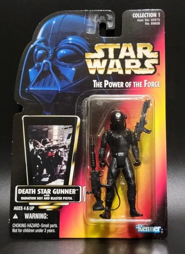 Kenner Star Wars The Power Of The Force Death Star Gunner Figure Sealed On Card