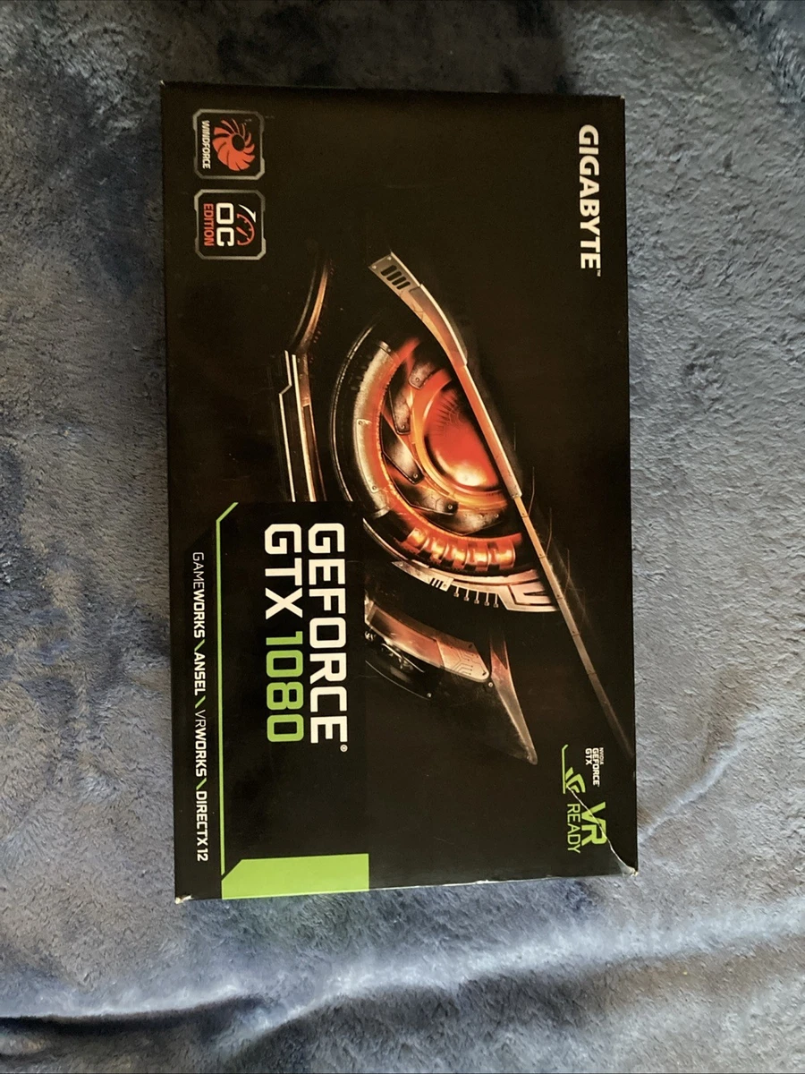 GIGABYTE NVIDIA GeForce GTX 1080 NVIDIA Computer Graphics Cards