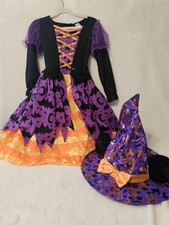 Disney Minnie Mouse Witch Hat With Witch Costume That Glows 
