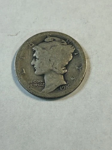 1916-P MERCURY DIME AG-G $1.25 ebay Shipping L-2