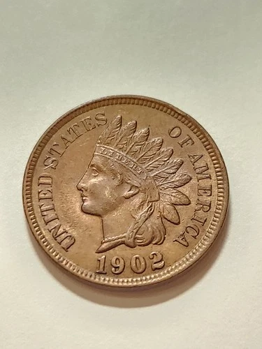 1902 UNC+++ Indian Head Cent Scarce
