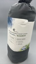 PURECARE Duvet Cover Cooling/Bamboo Reversible Duvet Cover Full/Queen- New
