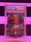 Panini 2020 Select Club Level Patrick Mahomes II #202 Light Blue Prizm PSA 10
