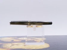 Radius Lady Size Celluloid Grey Bow Fountain Pen 1930s/'40s.