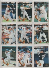 1994 PINNACLE BASEBALL 25-CARD POWER SURGE COMPLETE INSERT SET K.GRIFFEY JR.