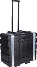 Stackable Rack Case with Wheels Fits 5U-Stand...