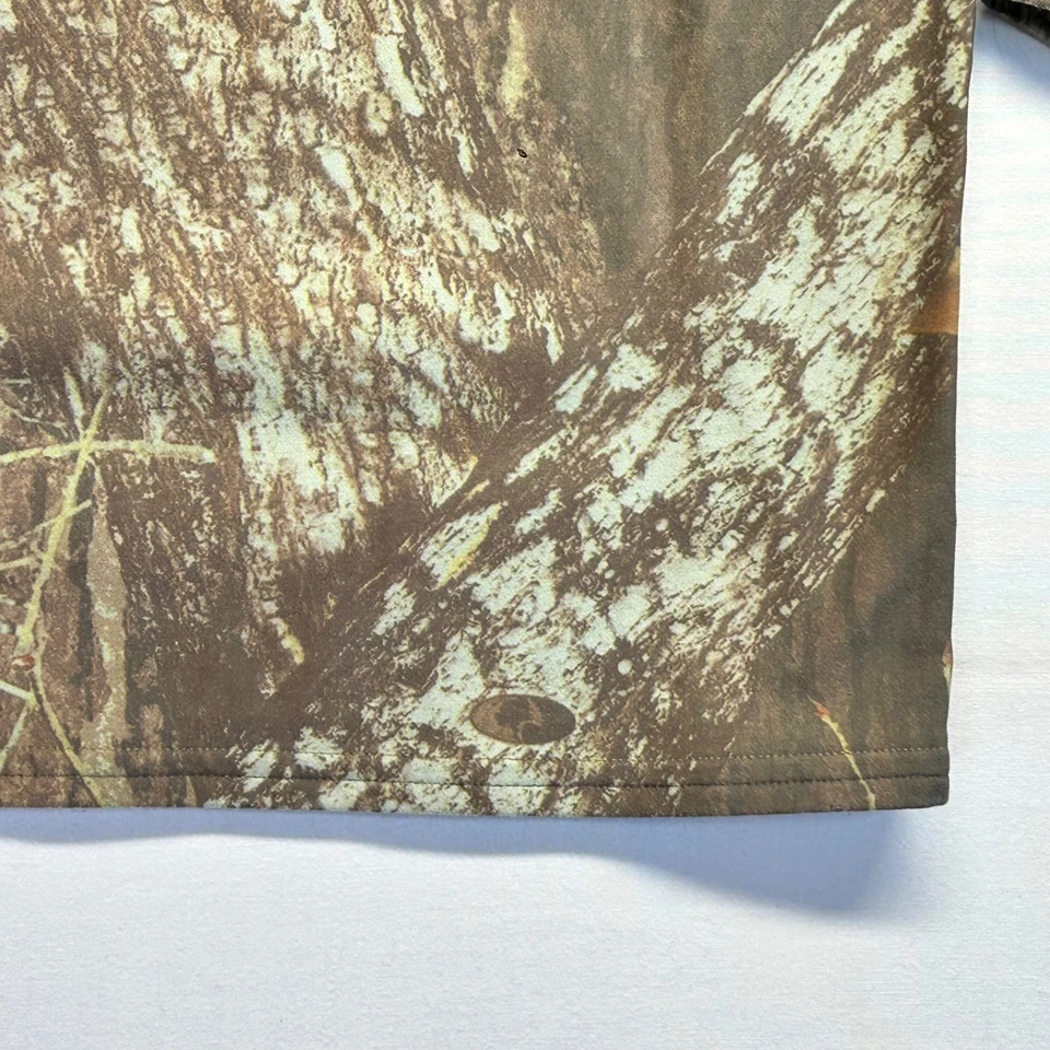 Camisa camuflada Under Armour para hombre Mossy Oak Break Up talla L cálida térmica manga larga Foto 3 de 4