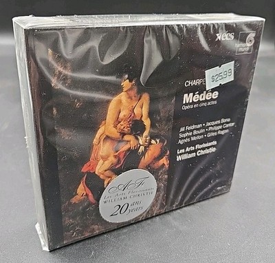 Charpentier MEDEE Christie Feldman Bona Harmonia Mundi 3 CD Box Set New Sealed 