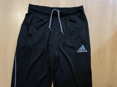 Adidas Size Medium Black/Gray French Terry Utility Track Pants Costco Item NWT