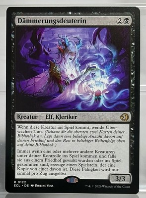 Magic - Dämmerungsdeuterin - Rare/Kreatur Elf, Kleriker - Lorwyn Eclipsed -DE/NM