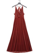 Jenny Yoo A-Line Maxi Dress in Brown