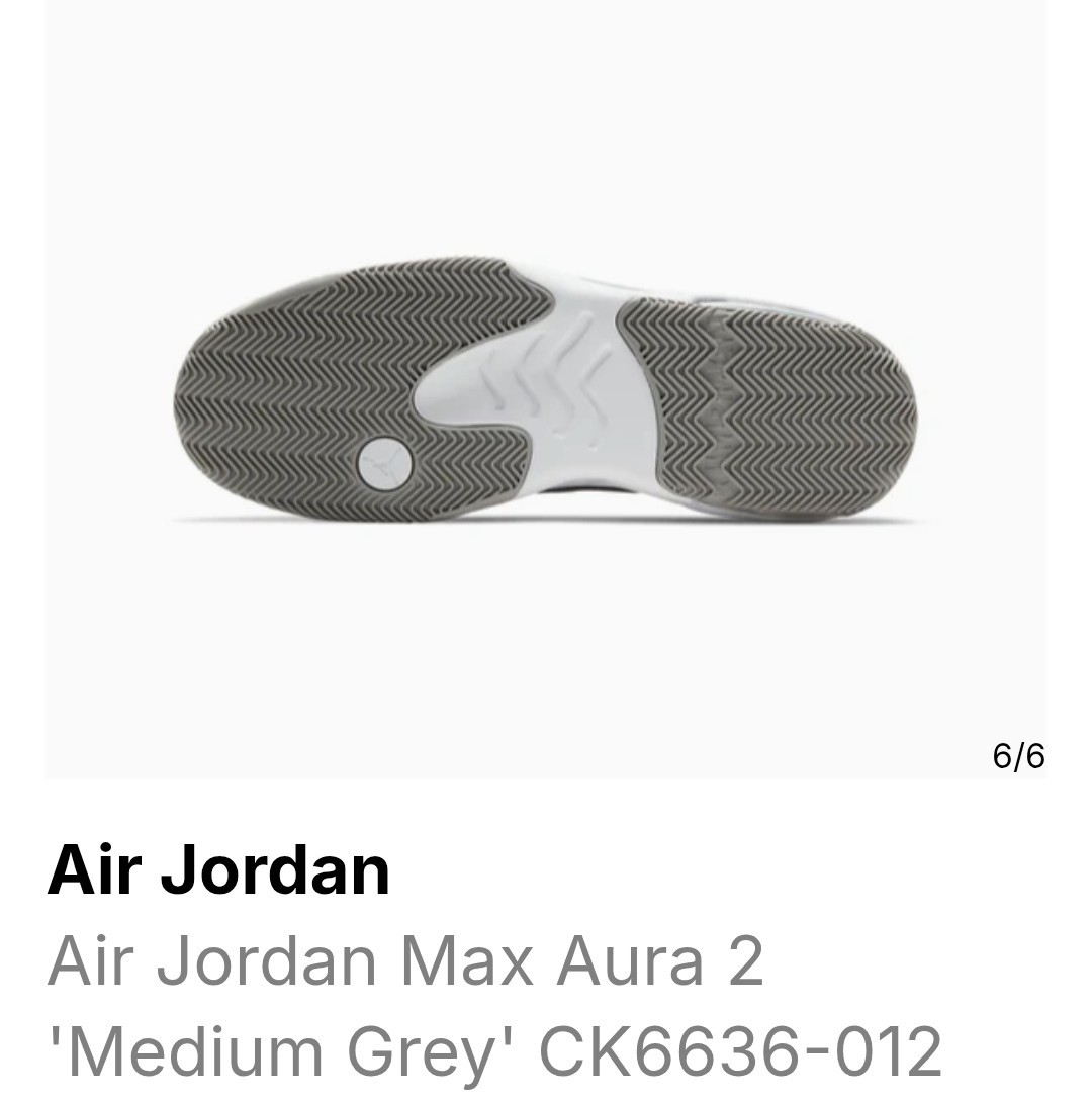 JORDAN MAX AURA 2 10.5 ホワイト/グレー/ブラック Jordan Max Aura White for Sale | Authenticity Guaranteed | eBay
