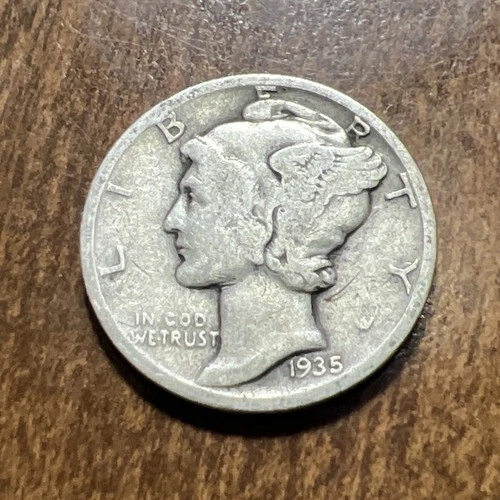 1936 MERCURY SILVER DIME ACTUAL Coin Get Today & Save & Fill Your Collection