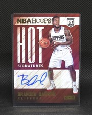 2015-16 Hoops #HS-BD Branden Dawson Hot Signatures