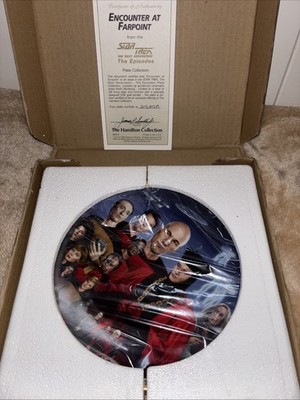 Star Trek Hamilton Plate - Begegnung am Farpoint (Pilot Ep) C.O.A