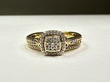 Lady's Diamond Wedding Set 48 Diamonds .245 Carat T.W. 10K Yellow Go CP7032987 