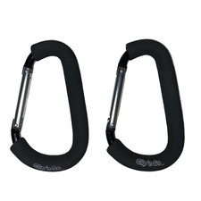 PBnJ Stroller Hooks Clip N Go 2‑Pack Diaper Bag Clips Organizer NEW