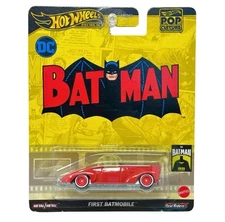 Hot Wheels DC Batman First Batmobile Pop Culture 1:64 Diecast