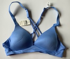 Aerie Women s Wireless Bra Blue Size 32A NWD