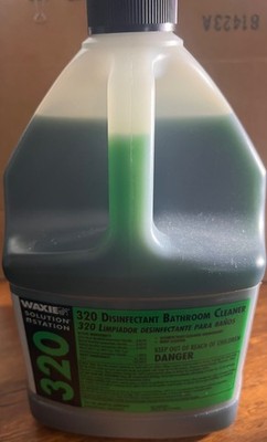 WAXIE 320 Disinfectant Bath Room Cleaner (3 Liter) Container