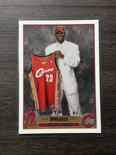 LEBRON JAMES 2003-04 TOPPS #221 ROOKIE RC CAVALIERS