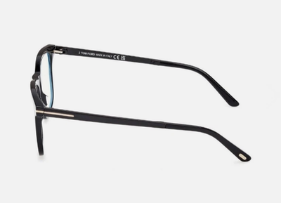 New Tom Ford Reading Glasses TF 6038-B 001 56-16 145 Black & Gold