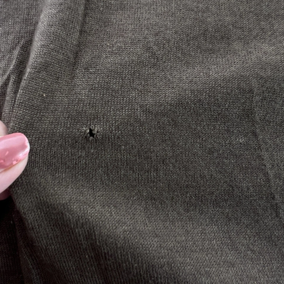 Suéter ZILLI Para Hombre CACHEMIRA/SEDA Talla Grande Defecto Pequeño Agujero Ver Fotos Foto 2 de 4
