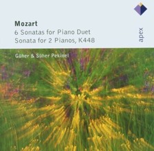 GÜHER & SÜHER PEKINEL - KLAVIERSONATEN ZU 4 HÄNDEN 2 CD KLASSIK NEW MOZART