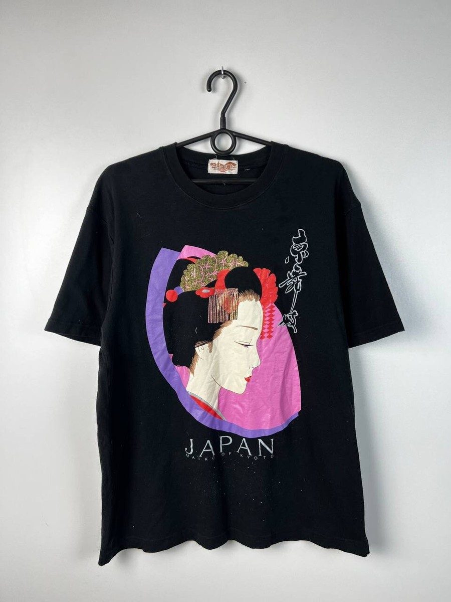 BAND-MAIKO ロゴTシャツ Maiko Of Kyoto Japan 90s vintage t-shirts size L | eBay