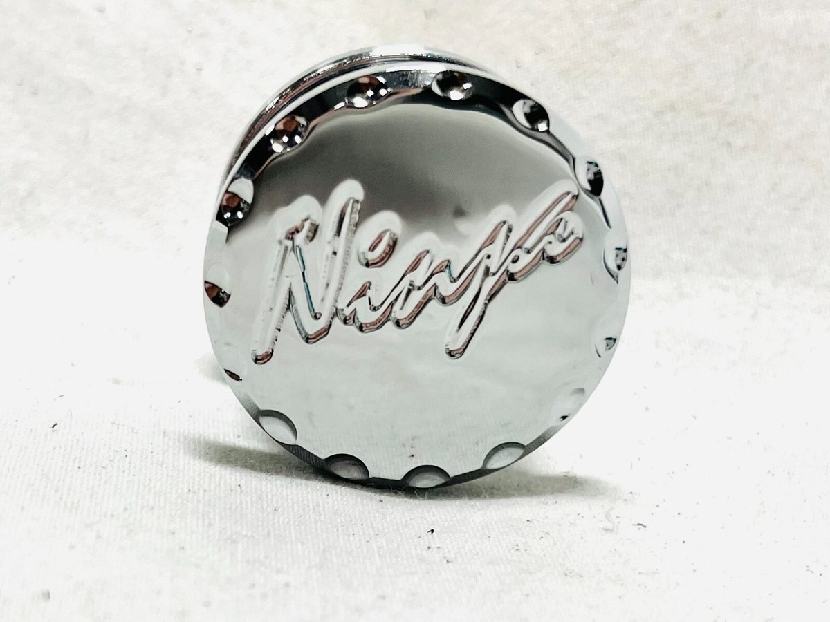 CHROME ENGRAVED DIAMOND CUT EXHAUST PLUG 06-22 KAWASAKI NINJA ZX