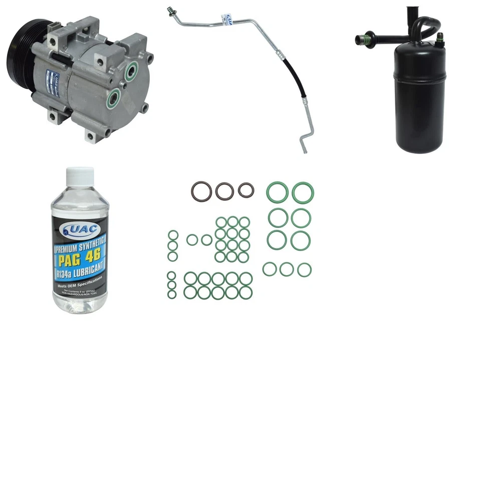 UAC A/C Compressor Kit For 1994-1995 Ford Mustang — 第 2/2 张图片